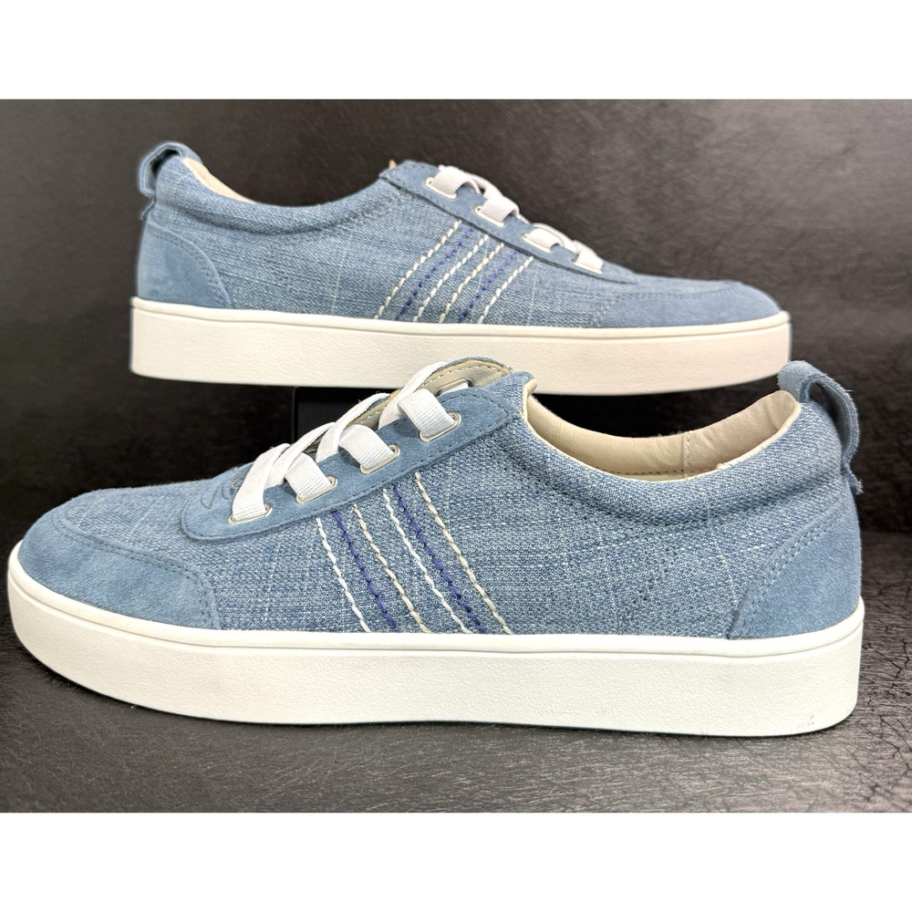 Revitalign Women Orthotic Canvas Slip-on Sneakers 10B